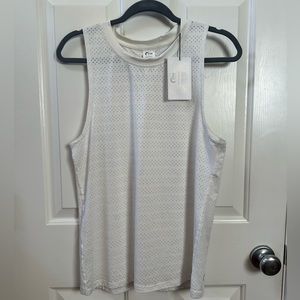 NWT ZYIA White Chill Tank